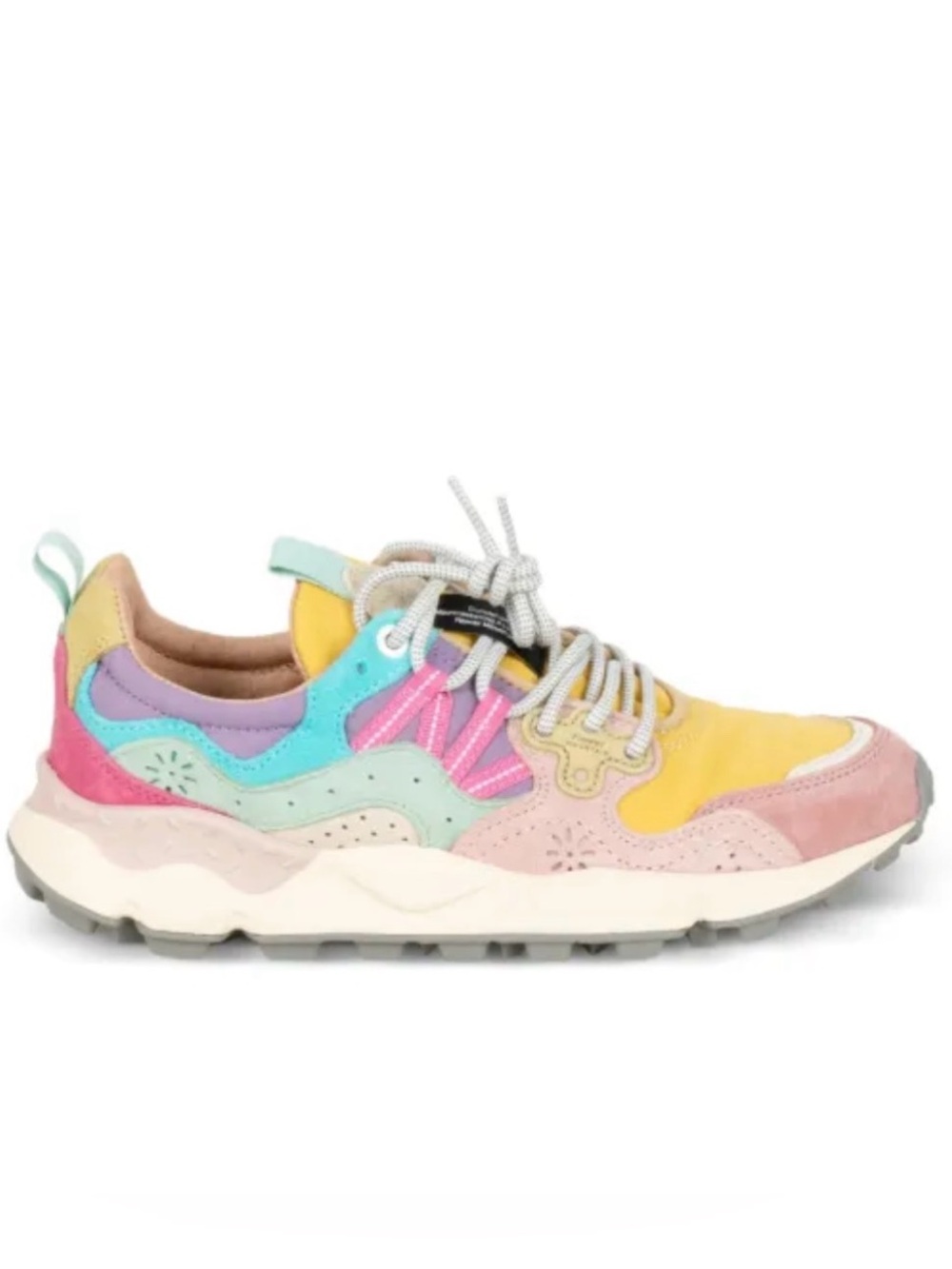 NWT Flower Mountain Yamano 3 Sneaker in Pink-Ocher-Light Pink - Picture 4 of 16